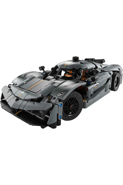 ® Technic Koenigsegg Jesko Absolut Gri Hiper Araba 42173 - 10+ Oyuncak Model Yapım Seti (801 Pr) - 2