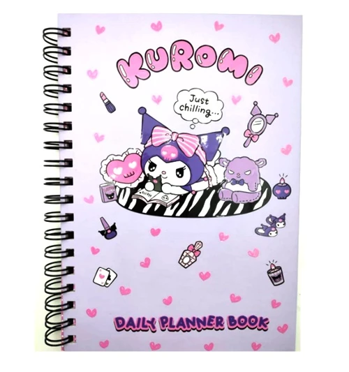 Gifi Daily Kuromi Planlama Defteri Spiralli 17X24cm ürün görseli 1