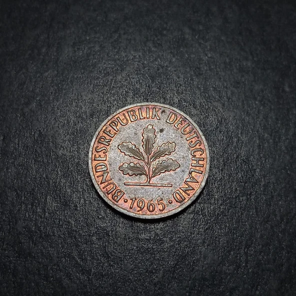 Escoines 39963688a9dff9aff7 1966 D Almanya 2 Pfennig Bronz çt+ Para - 2