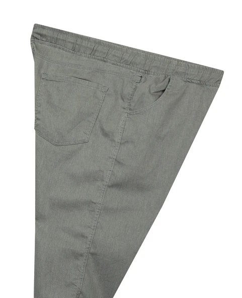 Erkek Büyük Beden 100 Kilo-180 Kilo Arası İçin Uygun Likralı Jogger Kot Pantolon - 10