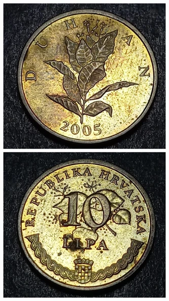 Escoines 39963688a97f43cee2 Hırvatistan 10 Lipa Hırvat Kunası çt Para
