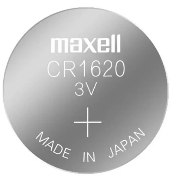 MAXELL CR-1620 Lityum 3v 3 Volt Araba Kumanda Pili Para Düğme Pil (1 Adet Fiyatıdır) ürün görseli 1