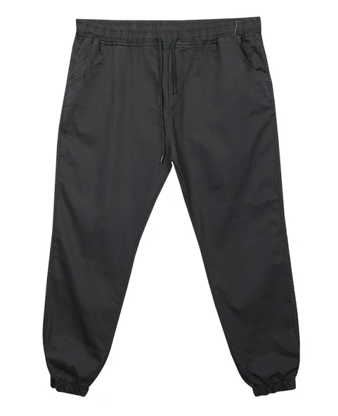 Erkek Büyük Beden 100 Kilo-180 Kilo Arası İçin Uygun Likralı Jogger Kot Pantolon - 4