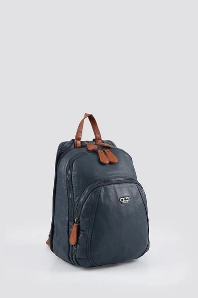 Lirya Mavi Cilt Sırt Çantası - 2