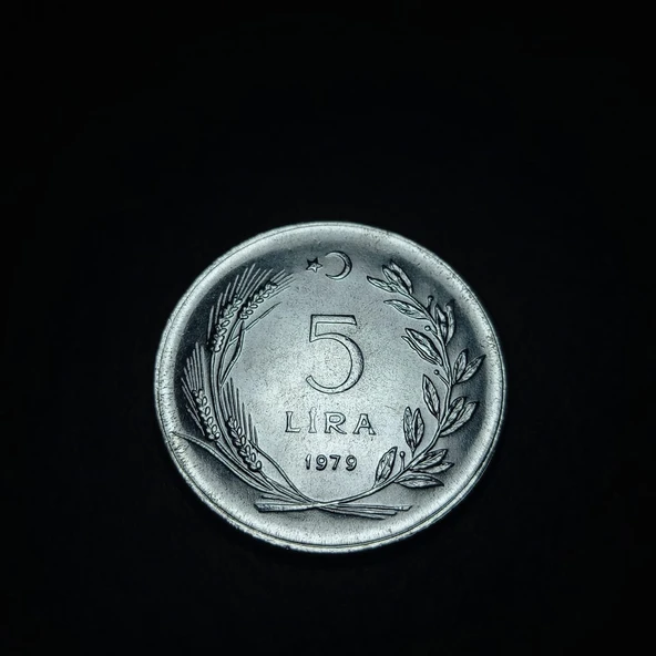 Escoines 39963688983e5025c3 1979 Akmonital 5 Lira PROOF Para - Resim 2