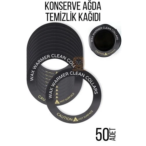 CEYLAN ADAM  Konserve Ağda Koruyucu Karton Temizlik Kağıdı 50 Adet - 1