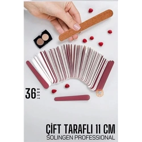 CEYLAN ADAM  Tırnak Törpüsü Kullan-At Çift Taraflı 36 ADET Solingen Professional ürün görseli 1