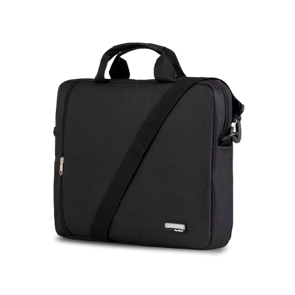 Classone Bnd200 Eko Serisi 15,6 Inç Laptop Notebook El Çantası Siyah T300 Kablosuz Mouse - Resim 4