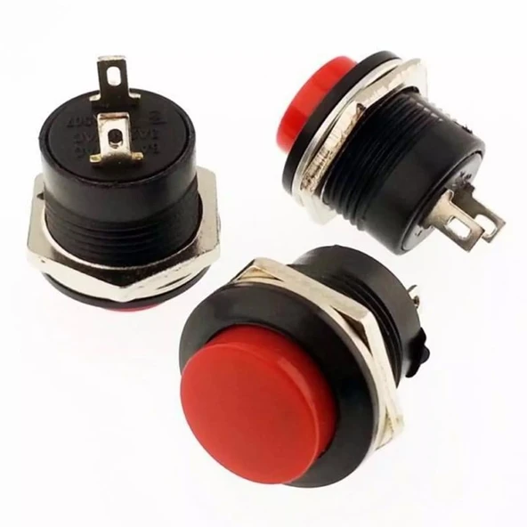 IC-180A Yuvarlak Ø16mm Push Buton R13-507 - 3