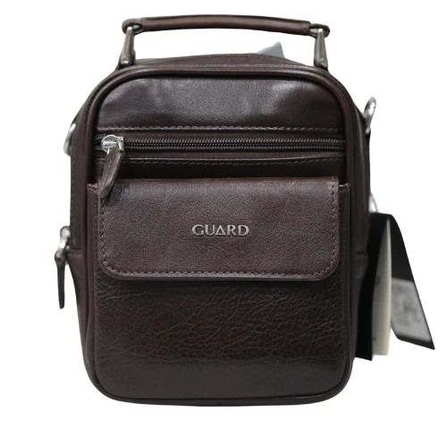 Guard Kahverengi Hakiki Deri Mini Kristal El Çantası - GRD250802WT1846 ürün görseli