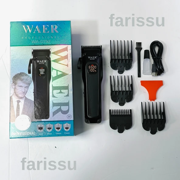 WA-0192 Profesyonel Saç Kesme Makinesi, 7000 RPM Motorlu, 120 Dakika Çalışma Süreli