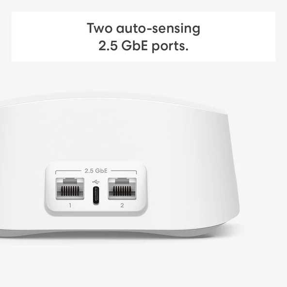 eero 7 Çift Bantlı Ağ Wi-Fi 7 Yönlendirici (Yeni Model) - 2 Adet - 2
