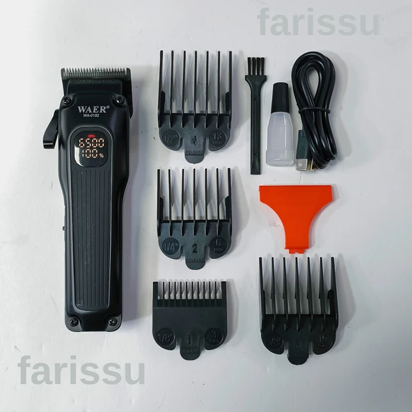 WA-0192 Profesyonel Saç Kesme Makinesi, 7000 RPM Motorlu, 120 Dakika Çalışma Süreli - 4