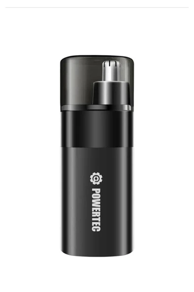 Powertec TR-504 Profesyonel Şarjlı Burun & Kulak Kılı Tıraş Makinesi (9600 RPM) - 2