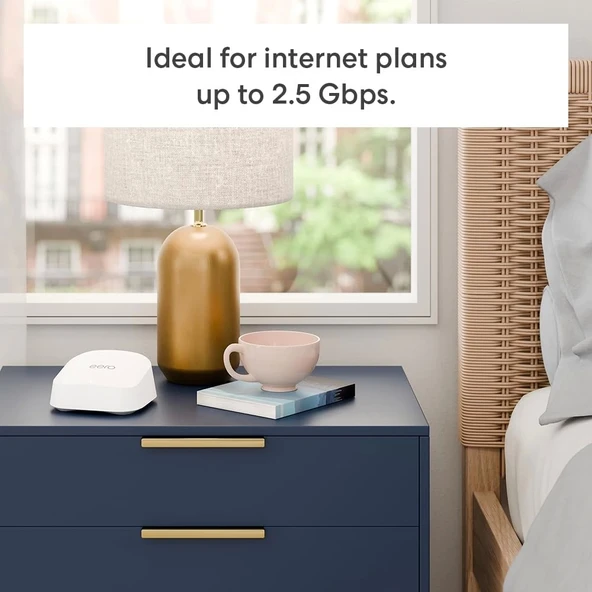 eero 7 Çift Bantlı Ağ Wi-Fi 7 Yönlendirici (Yeni Model) - 3 Adet - 4