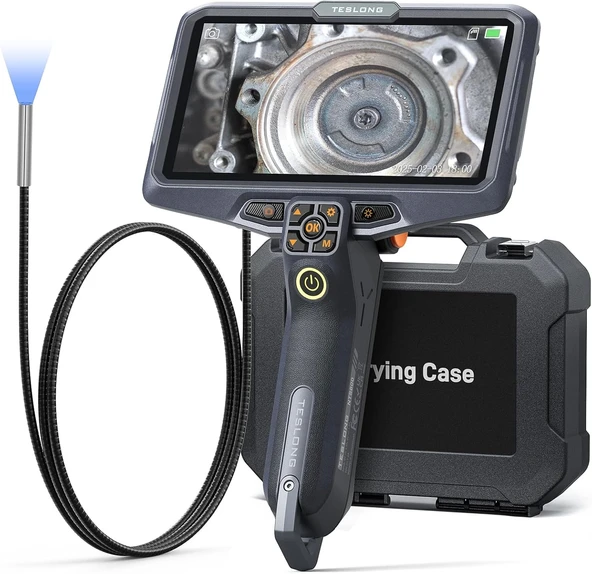 Teslong Ultra İnce 3.9 mm Endüstriyel Endoskop - 6 Inc - 1.5m Kablo