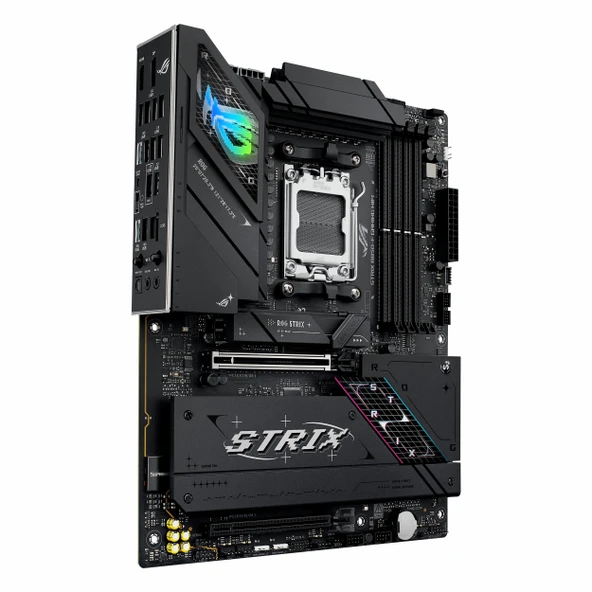 Asus ROG Strix B850-F Gaming WiFi DDR5 (8000MHz)OC M.2 HDMI/DP/USB-C PCIe 5.0 AM5 ATX Anakart - Resim 3