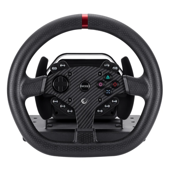 RAMPAGE ROWDY V997 ONLY, USB/PC, 3mt Kablolu, Direksiyon, Pedal, Vites, Titreşimli, Gaming Oyuncu Direksiyonu - 1