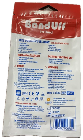 BANDUFF ATEŞ DÜŞÜRÜCÜ BANT 3LÜ - 2