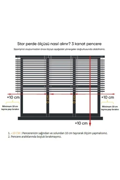 NİVEMESHOME STOR POLYESTER PERDE - 4