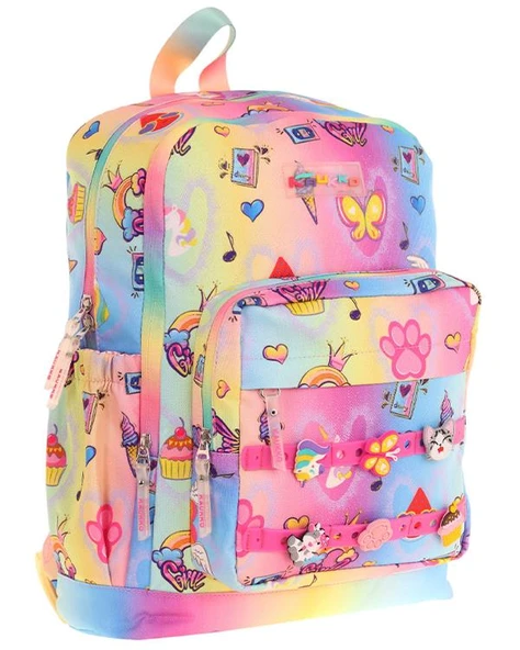 Kaukko Kids Okul Sırt Çantası Fancy Rainbow L5244 - 2