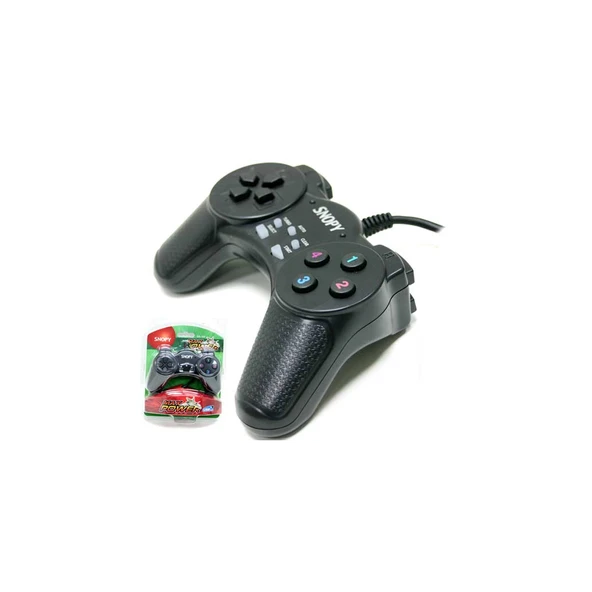 SNOPY SG-103, USB/PC, 1.9mt Kablolu, GAMEPAD - 1