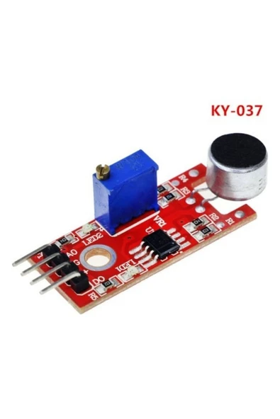 Fapatech Arduino KY-037 Ses Sensör Kartı Algılama Modülü ürün görseli