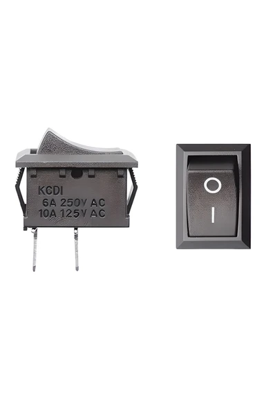 Fapatech 2 Pin On Off Anahtar Switch Mini Buton 5a 220v Ac 10a 125v Kcd1 ürün görseli