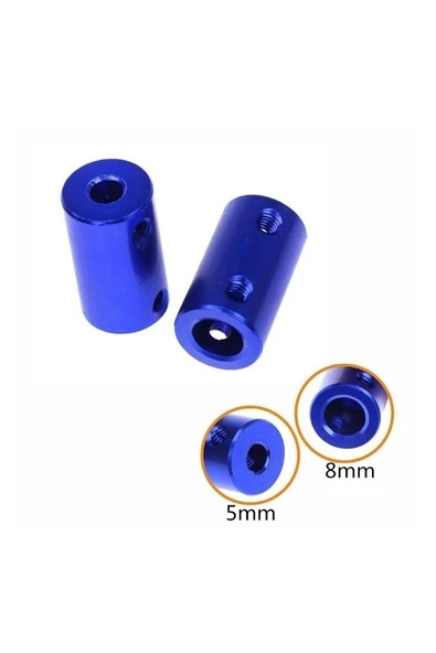 Fapatech 3D Printer 5x8mm Kaplin Sabit Mavi