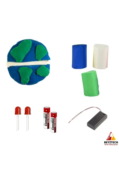 Fapatech Dünya Projesi Oyun Hamuru Seti – Eğlenceli ve Eğitici Deneyim! (E-PDF İçerikli)