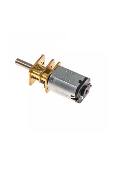 Fapatech 6V 12mm 2000 RPM Redüktörlü N20 Mikro DC Motor - Resim 2