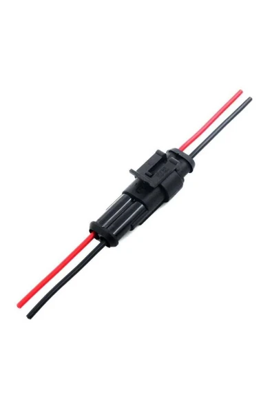 Fapatech Wired 2-Pin Waterproof Connector Kit  - Kablolu 2-Pin Su Geçirmez Konnektör Kiti - Resim 2