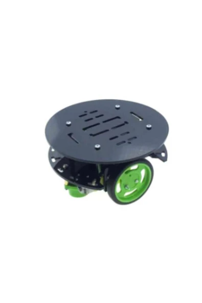 Fapatech Arduino Çok Amaçlı Mini Daire Pleksi    Robot Gövdesi - Resim 3