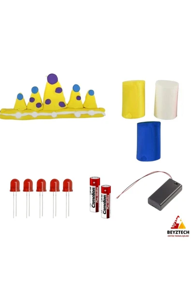 Fapatech Altın Taç Oyun Hamuru Seti – Eğlenceli ve Eğitici Deneyim! (E-PDF İçerikli) ürün görseli