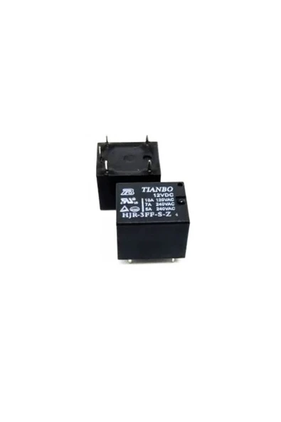 Fapatech HJR-3FF-S-Z/12VDC 10A 12VDC Tianbo Röle 5 Pin - Resim 3