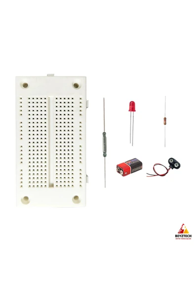 Fapatech Reed Röle Devre Temel Elektronik Devre Eğitim Seti / E-Pdf İçerikli ürün görseli