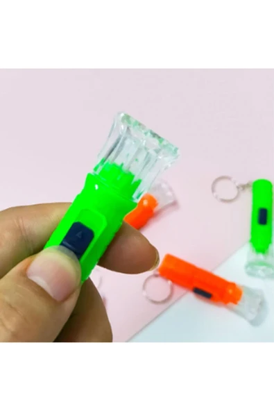 Fapatech Oyuncak Işıklı El Feneri ,Fener Anahtarlık Mini Deney Feneri - 1 Adet - 3