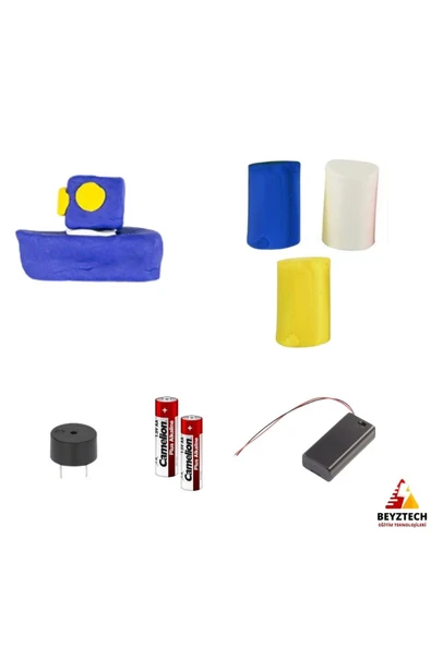 Fapatech Römorkör Oyun Hamuru Seti – Eğlenceli ve Eğitici Deneyim! (E-PDF İçerikli) ürün görseli