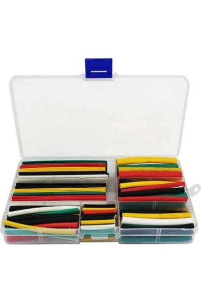 Fapatech 140 Parça Renkli Isıyla Daralan Makaron Seti (kutu Dahil) -lodos-