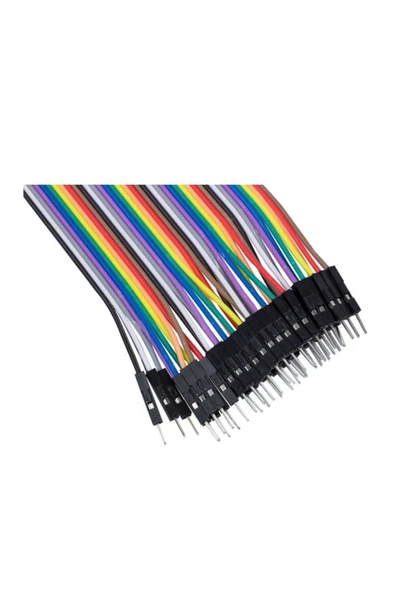 Fapatech 40lı Ayrılabilen Erkek-erkek Jumper Kablo - 20cm- Arduino Uyumlu - Resim 2