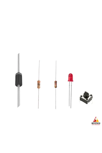 Fapatech Elektronik Röle ve Motor Kontrol Devre Kiti Temel Elektronik Devre Eğitim Seti / E-Pdf İçerikli - Resim 5