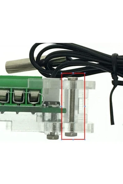 Fapatech W1209 Kuluçka Termostat İçin Kullanılan Şeffaf Akrilik KUTU - Resim 3