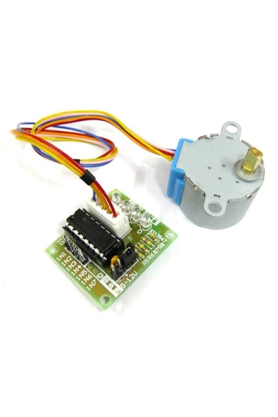 Fapatech Arduino 28 BYJ-48 Redüktörlü Step Motor ve ULN2003A Step Motor Sürücü Kartı ürün görseli