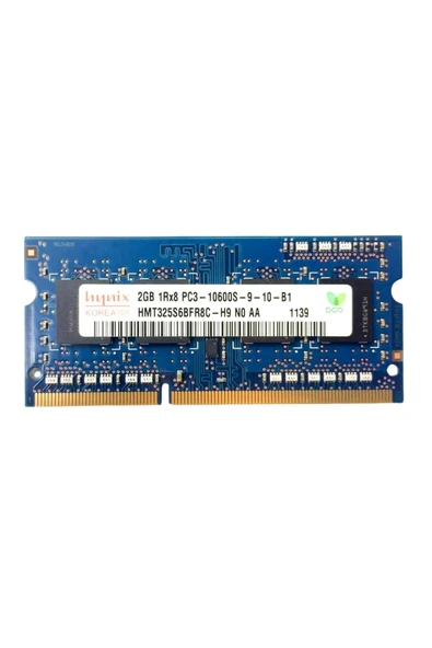 Fapatech Hynix 2GB  1Rx8 PC3 10600s 1120 Mhz - HMT325S6BFR8C  Notebook RAM ürün görseli