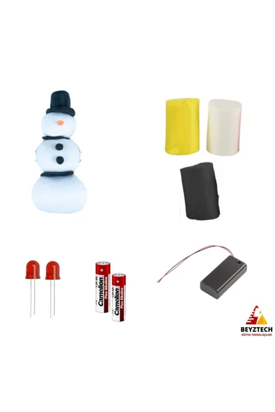 Fapatech Kardan Adam Oyun Hamuru Seti – Eğlenceli ve Eğitici Deneyim! (E-PDF İçerikli) ürün görseli