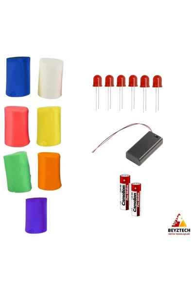 Fapatech Rengarenk Gökkuşağı Oyun Hamuru Seti – Eğlenceli ve Eğitici Deneyim! (E-PDF İçerikli)