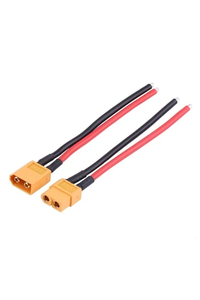 Fapatech Xt60 Konnektör Kablosu Xt-60 Erkek - Dişi Fiş Uzatma Drone 12awg 600v - Resim 3