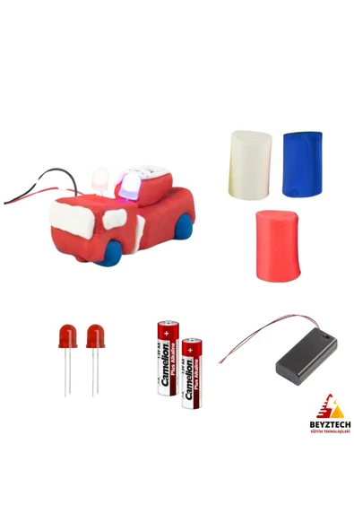 Fapatech İtfaiye Aracı Oyun Hamuru Seti – Eğlenceli ve Eğitici Deneyim! (E-PDF İçerikli) - Resim 2