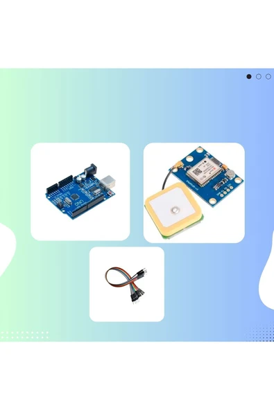 Fapatech Arduino ile GY-NEO6MV2 GPS Modülü Kullanım Konum Öğrenme Proje Seti-E-Pdf İçerikli - Resim 2