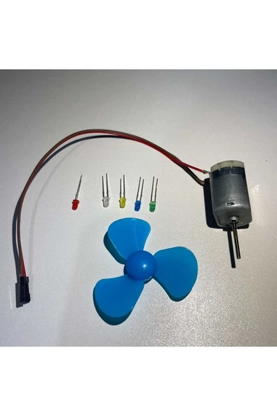 Fapatech Rüzgar Enerjisi Deney Seti - Eğitici Okul Seti